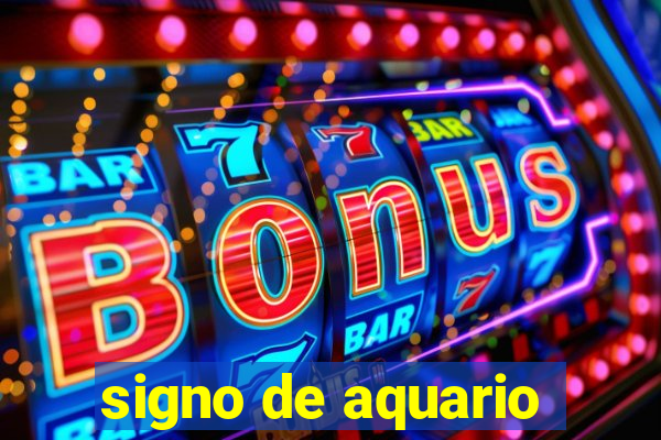 signo de aquario